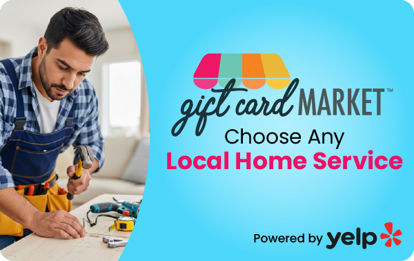 Gift Card Market Home Services Card