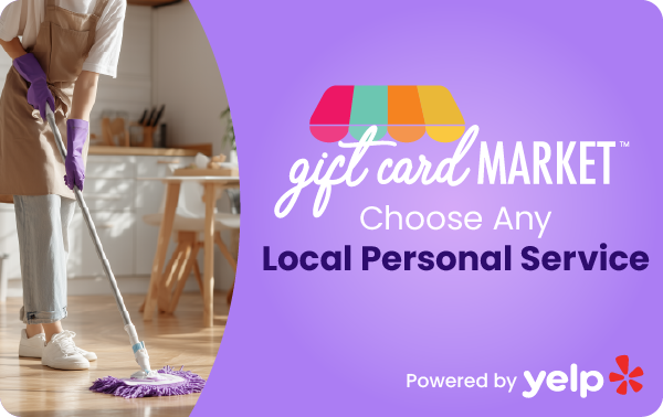Gift Card Market Personal Services Card 