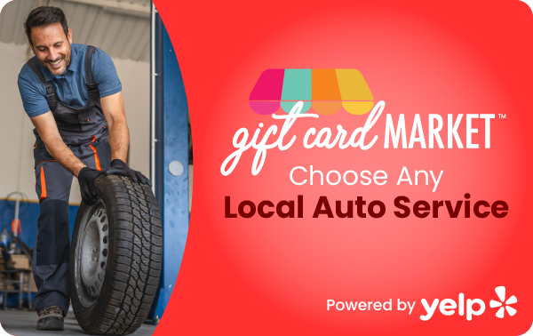 Gift Card Market Auto Services Card 