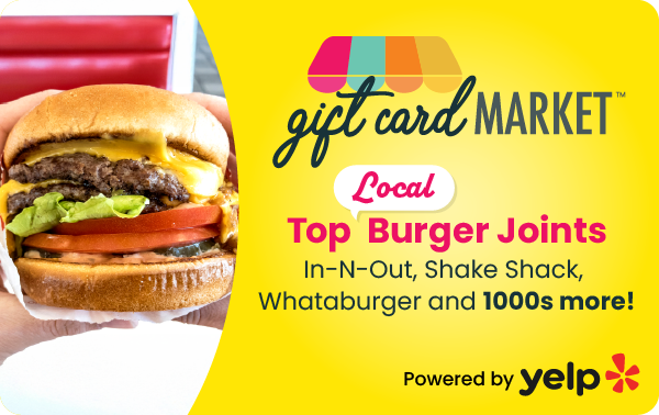 Gift Card Market Burger Card 