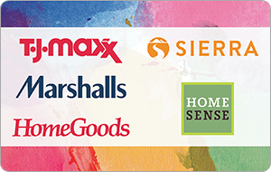 T.J.Maxx | Marshalls | HomeGoods | Homesense | Sierra
