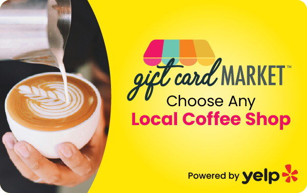 Gift Card Market Coffee Card 