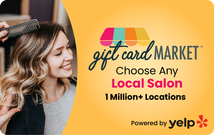 Gift Card Market Salon Card 