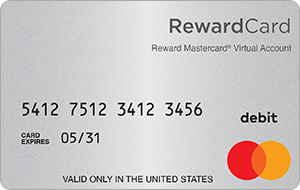 Mastercard® eReward Virtual Account, 12-Month Expiration