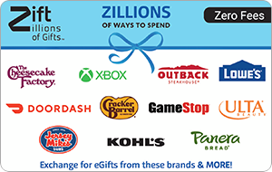 Zift Zillions of Gifts