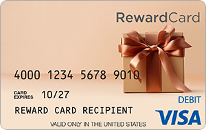 Visa® Reward Card, 12-Month Expiration (Rose Gold)