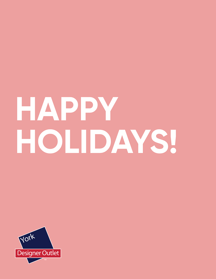 Happy Holidays - Pink